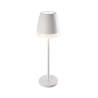 Επιτραπέζια κι Επιδαπέδια LED SMD TABLE BATTERY LUMINAIRE 2W 150LM 38° 3.000K MATT WHITE CRI80 IP54