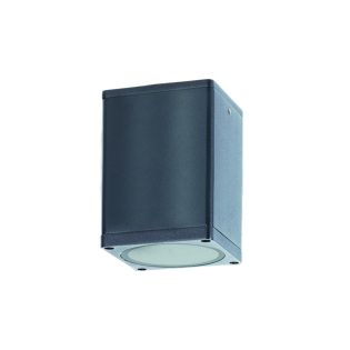 Οροφής E27 PAR30 SQUARE CEILING LUMINAIRE 230V AC DARK GREY IP65 MAX.35W