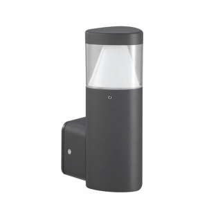 Επιτοίχια και Χωνευτά LED SMD WALL LUMINAIRE 7W 410LM 340° 230V AC 3.000K DARK GREY CRI80 IP54 30.000HRS