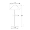 LED SMD TABLE BATTERY LUMINAIRE 3W 140LM  3.000K DARK GREY  270° CRI80 IP54 - Image 2