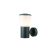 Επιτοίχια και Χωνευτά E27 WALL LUMINAIRE 230V AC DARK GREY IP54 MAX.40W