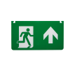 DOUBLE SIDE SIGN "UP ARROW" FOR MYA EMERGENCY LUMINAIRE