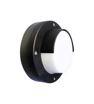 Επιτοίχια και Χωνευτά Φωτιστικό χελώνα SLP-30D BLACK