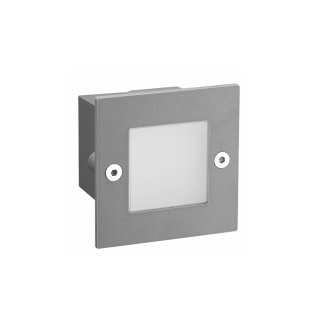 Επιτοίχια και Χωνευτά LED STEP LUMINAIRE 70X70 G 2W 3000K 90Lm 230V IP54 RA80