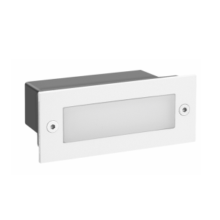 Επιτοίχια και Χωνευτά LED STEP LUMINAIRE 110X44 W 2W 3000K 90Lm 230V IP54 RA80