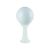 Κολωνάκια PLASTIC FLOOR GARDEN WHITE LUMINAIRE 41CM Φ200 E27 IP44