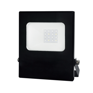 Επαγγελματικός Φωτισμός BLACK LED SMD FLOOD LUMINAIRE IP66 10W RGBW 230V