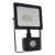 Προβολείς BLACK SENSOR LED SMD FLOOD LUMINAIRE IP66 20W 4000K 1700Lm 230V RA80