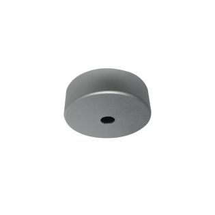 Προφίλ Αλουμινίου κι Εξαρτήματα CEILING MATT GREY ROSET Φ80Χ30mm