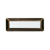 LED WALL RECTANGLE LUMINAIRE RUST 230V AC IP65 4W 3000K 290LM RA80
