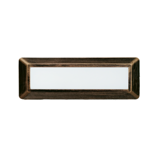 Επιτοίχια και Χωνευτά LED WALL RECTANGLE LUMINAIRE RUST 230V AC IP65 4W 3000K 290LM RA80