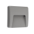 Επιτοίχια και Χωνευτά LED WALL SQUARE LUMINAIRE GREY 230V AC IP65 3W 3000K 200LM RA80