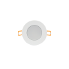 LED SPOT IP65 WHITE ROUND 5W 3.000K 230V AC 400Lm 120° Ra80
