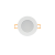 Επαγγελματικός Φωτισμός LED SPOT IP65 WHITE ROUND 5W 3.000K 230V AC 400Lm 120° Ra80