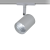 Επαγγελματικός Φωτισμός GREY LED TRACK LIGHT 7W 3000K 2WIRES 24° 700LM 230V Ra80