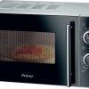 Φούρνος μικροκυμάτων PRMW-40247 Primo 20L 700W Yάλινη πρόσοψη Μαύρος-Silver