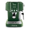 Izzy Italia IZ-6001 Μηχανή Espresso 1100W Πίεσης 20bar Πράσινη