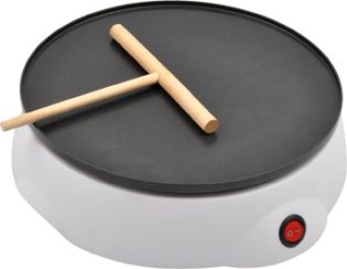 Stock IQ Κρεπιέρα 23cm Λευκή 700W