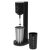 Stock LIFE LE ROI Φραπεδιέρα με 1 inox + 1 πλαστικό ποτήρι και πλήκτρο push, σε μαύρο χρώμα, 100W