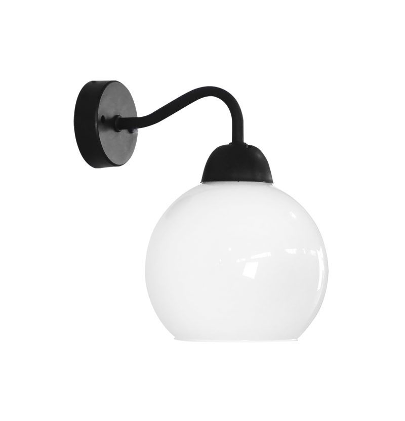 Φωτιστικό τοίχου / απλίκα AS-25AP OPAL BL-WH