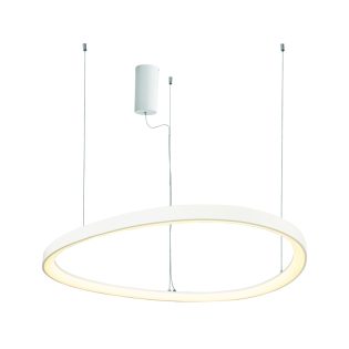 Κρεμαστά ΚΡΕΜΑΣΤΟ Φ/Σ LED 73W CCT 5800LM HARMONY ΛΕΥΚΟ ΑΛΟΥΜΙΝΙΟ IP20 D80XH120CM