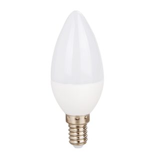 LED SMD E14 C37 7W 4000K 230V AC 580LM RA80 30000H 200°