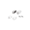 SET OF SILICON & PLASTIC END CAPS FOR P146, 2 WITHOUT HOLE & 2 WITH HOLE