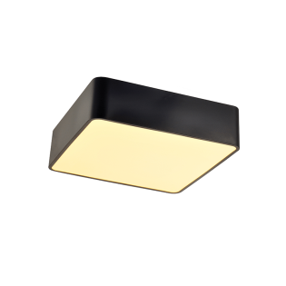 Όροφής ΟΡΟΦΗΣ Φ/Σ LED 40W 4000LM CCT ΜΑΥΡΟ ΜΕΤ/ΚΟ 48X48XH13CM EMERY