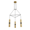 ΚΡΕΜΑΣΤΟ Φ/Σ 3XGU10 ΟΡΕΙΧΑΛΚΟ ΜΕΤΑΛΛΙΚΟ 56X49XH150CM DA VINCI