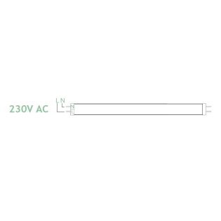 LED SMD T8 G13 22W 6000K 150CM 230V AC 2350LM RA80 30000H 320° GLASS