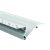 Προφίλ Αλουμινίου κι Εξαρτήματα SLID TRIMLESS WHITE ALUMINUM PROFILE WITH OPAL PC DIFFUSER 2m/pc