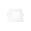 ΛΕΥΚΟ ΤΕΤΡΑΓΩΝΟ LED ΠΑΝΕΛ ΧΩΝΕΥΤΟ 6W 3000K 450Lm 118x118mm 230V AC Ra80