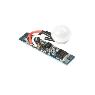 Συστήματα Ελέγχου PIR SWITCH SENSOR 2M 40SEC 8A D43X10MM FOR ALUM PROFILES