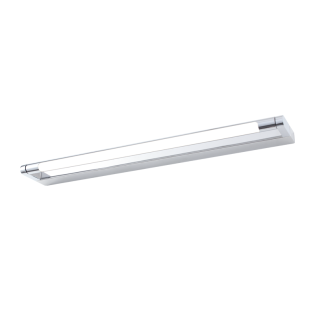 Επιτοίχια ΕΠΙΤΟΙΧΟ Φ/Σ LED 12W 780LM 3000K ΧΡΩΜΙΟ ΑΛΟΥΜΙΝΙΟ 620Χ100Χ25ΜΜ BATI