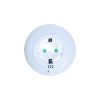 LED ΛΑΜΠΑΚΙ ΝΥΚΤΟΣ 0,5W ΜΕ ΠΡΙΖΑ ΣΟΥΚΟ,ΑΙΣΘΗΤΗΡΑ,ΛΕΥΚΟ/ΜΠΛΕ/ΚΟΚΚΙΝΟ ΦΩΣ,ΛΕΥΚΟ ΠΛΑΣΤΙΚΟ 230V IP20