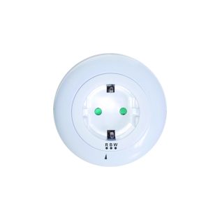 Παιδικά LED ΛΑΜΠΑΚΙ ΝΥΚΤΟΣ 0,5W ΜΕ ΠΡΙΖΑ ΣΟΥΚΟ,ΑΙΣΘΗΤΗΡΑ,ΛΕΥΚΟ/ΜΠΛΕ/ΚΟΚΚΙΝΟ ΦΩΣ,ΛΕΥΚΟ ΠΛΑΣΤΙΚΟ 230V IP20