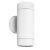 Επιτοίχια και Χωνευτά UP-DOWN WHITE PP WALL LIGHT GU10Max.2x3W LED IP65
