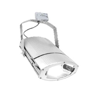 Επαγγελματικός Φωτισμός ΠΡΟΒ ΡΑΓΑΣ 150W HQI ΓΚΡΙ ΜΕ ΑΝΤΑΠΤΟΡ