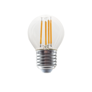 LED FILAMENT E27 STEP-DIM G45 4W 2700K 230V AC 570LM RA80 30000H 360°