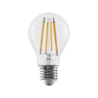 LED FILAMENT E27 A60 10W 4000K 230V AC 1260LM RA80 30000H 360°