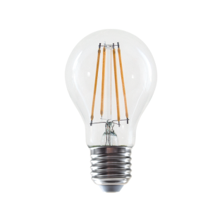 LED FILAMENT E27 DIM A60 8W 2700K 230V AC 980LM RA80 30000H 360°