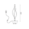 ΕΠΙΤΡΑΠΕΖΙΟ Φ/Σ  LED 30W 2400LM CCT IP20 ΜΑΥΡΟ ΑΛΟΥΜΙΝΙΟ + ΑΚΡΥΛΙΚΟ - Image 2