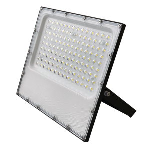 LED SMD BLACK FLOOD LUMINAIRE IP65 150W 4000K 18000Lm 100-277V AC RA80 5YRS BREATHING VALVE