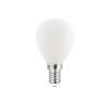 LED FILAMENT E14 G45 6W FROSTY 4000K 230V AC 550LM RA80 30000H 360°