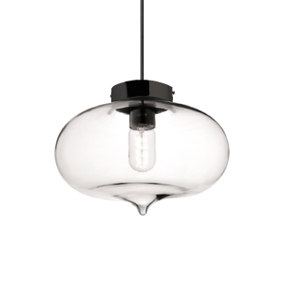 ΚΡΕΜΑΣΤΟ ΔΙΑΦΑΝΕΣ ΓΥΑΛΙ Φ27cm 1χ40W E27