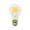 LED FILAMENT E27 A60 2W 2700K 230V AC 200LM RA80 30000H 360° HEART