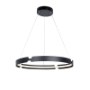 ΚΡΕΜΑΣΤΟ Φ/Σ LED 34W 3000K 2720LM ΜΑΥΡΟ ΑΛΟΥΜΙΝΙΟ D60XH150CM THEMIDA